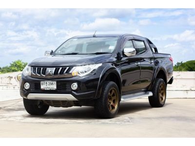 Mitsubishi Triton​ Plus​ 2.4 Mivec ท้อปสุด​ A/T ปี​ 2018 ไมล์ 130,000 กม.